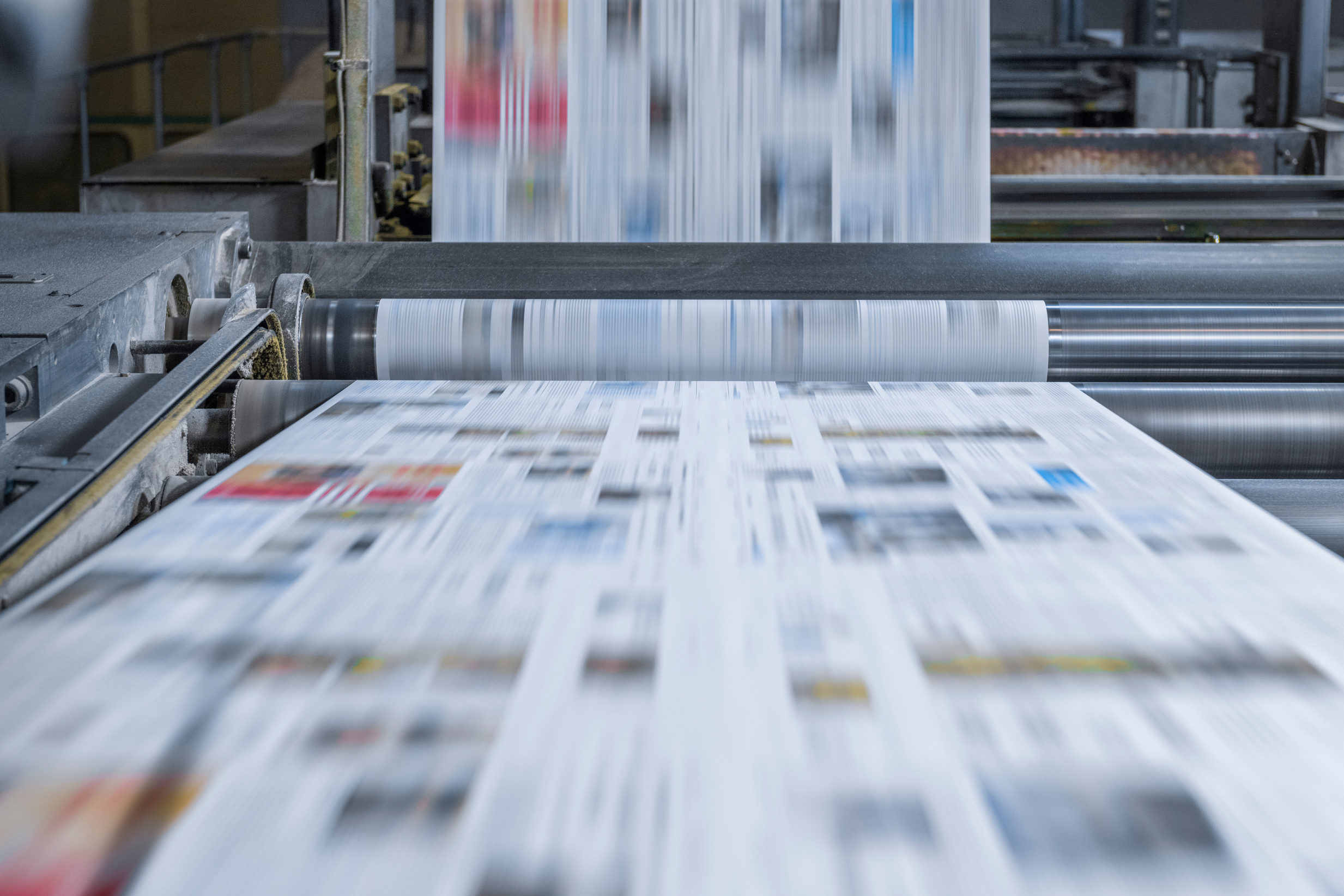 Printing newspapers